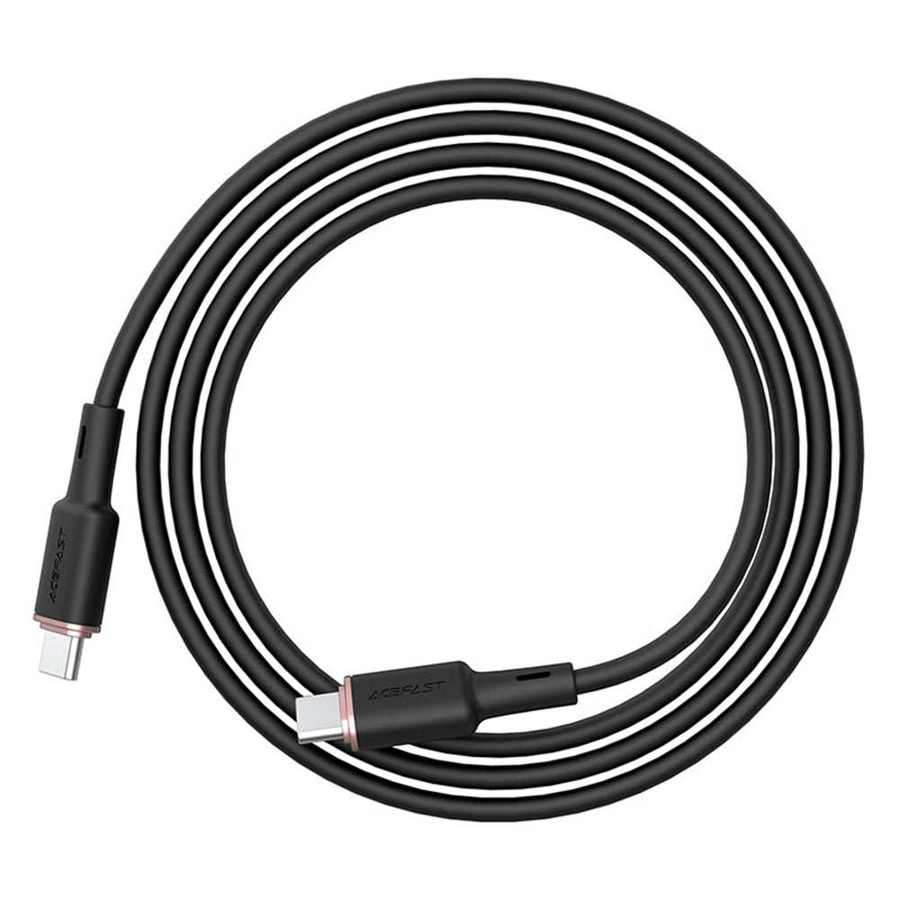 USB-C data- og ladekabel - USB-C Acefast C2-03, 60W, 1.2m, Svart