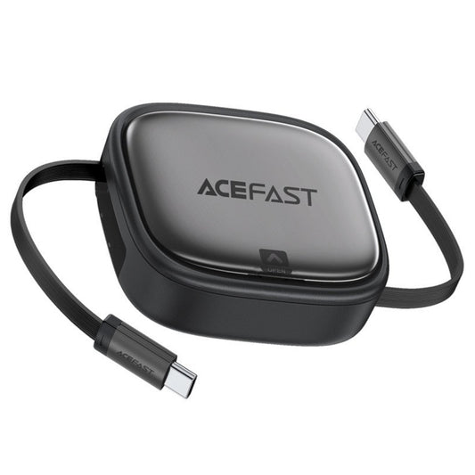 USB-C til USB-C data- og ladekabel Acefast Travel J3, 60W, 0.95m, Svart