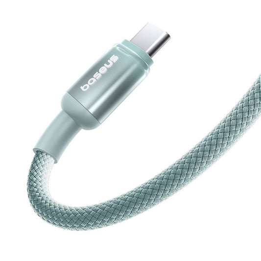 USB-C til USB-C Baseus Discolor data- og ladekabel, 100W, 2m, Blågrønn E0420703
