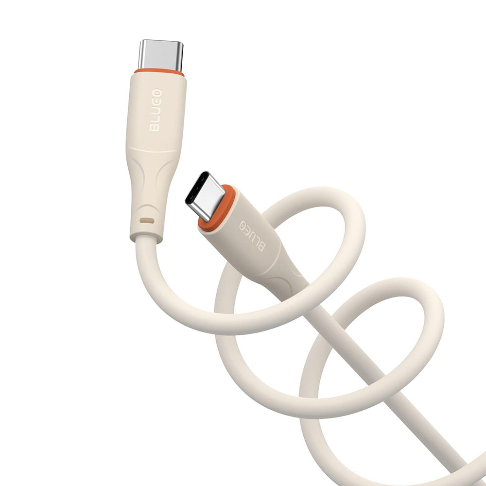 USB-C data- og ladekabel - USB-C Blueo Ape Legend, 100W, 1.5m, Oransje