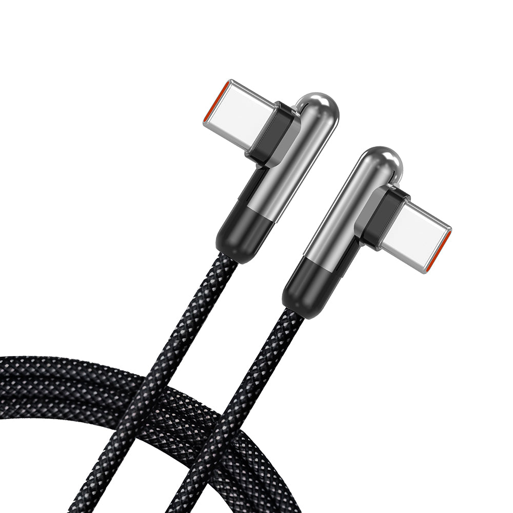 USB-C data- og ladekabel - USB-C Lito LD13CC, 60W, 1m, Svart