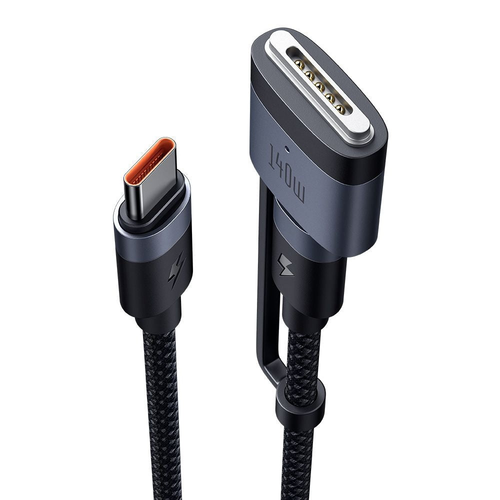 McDodo CA-0140 Ladekabel, USB-C - USB-C / MagSafe 3, 240W, 2m, Svart