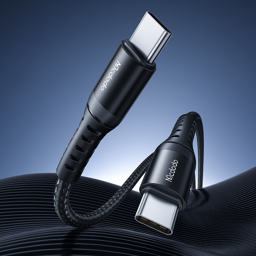 USB-C data- og ladekabel - USB-C McDodo CA-5641, 60W, 1m, Svart