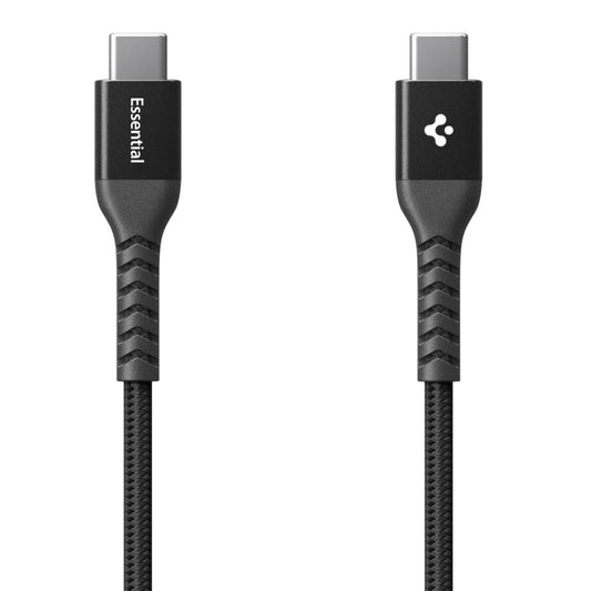 Data- og ladekabel USB-C - USB-C Spigen EB10010CCA, 100W, 1m, Svart ACA11103