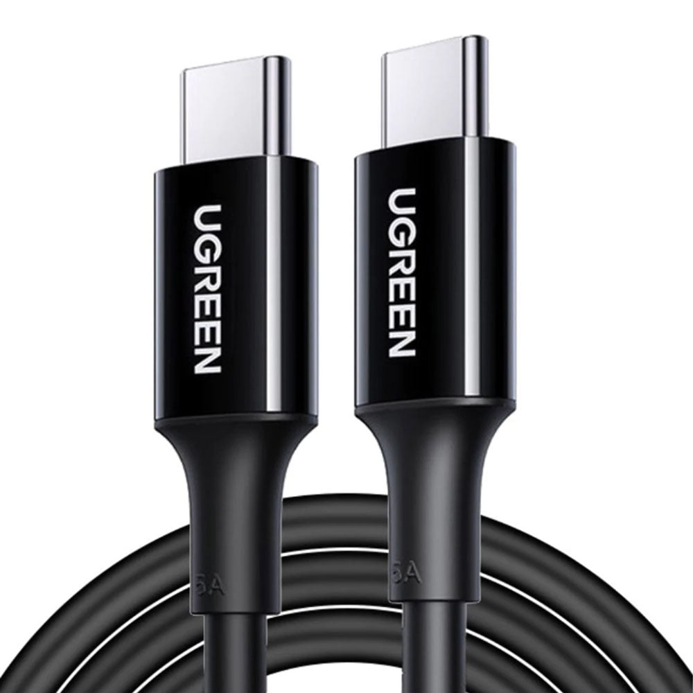 USB-C Data og Ladekabel - USB-C UGREEN US300 (80371), 100W, 1m, Svart