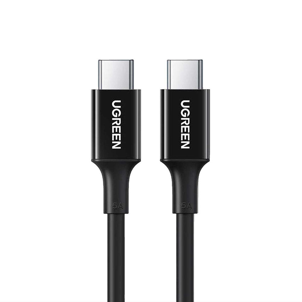USB-C Data og Ladekabel - USB-C UGREEN US300 (80371), 100W, 1m, Svart