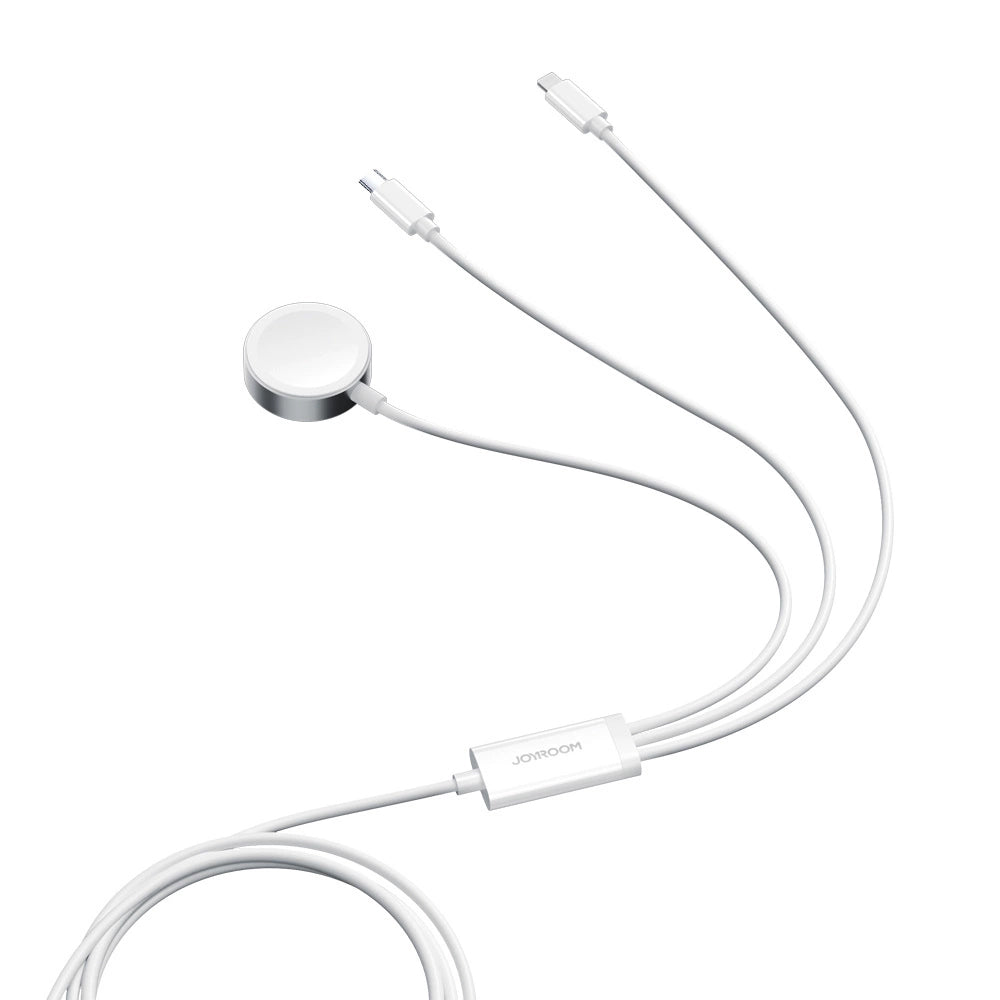Trådløs Lader Joyroom S-IW008 for Apple Watch Series, USB-A, Hvit