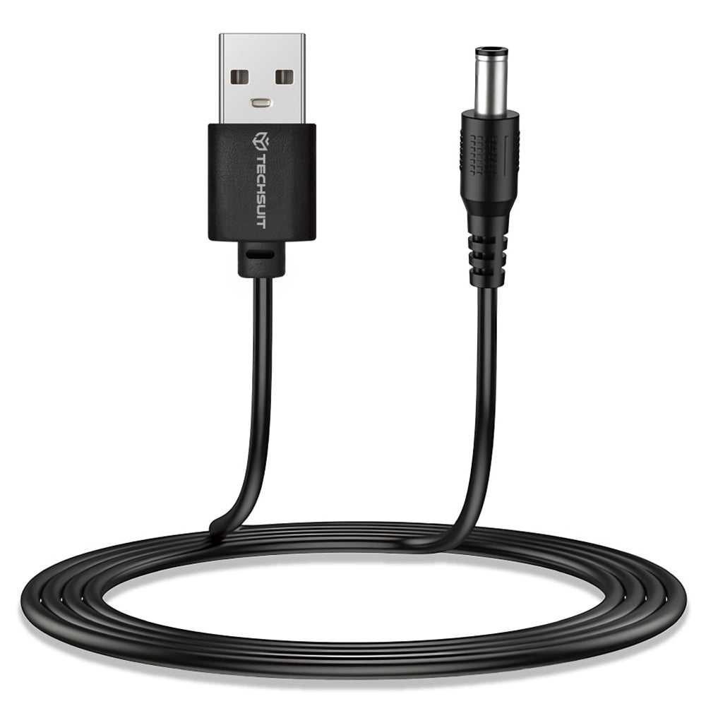 Techsuit AC21 ChargeNest ladekabel, 1.5m, 11in1, Svart