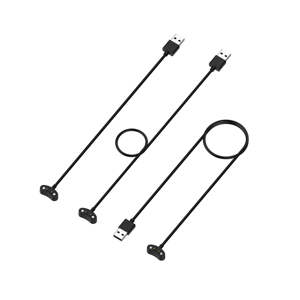 Ladekabel Techsuit TCW1 for Mobvoi Watch Series, USB-A, Svart