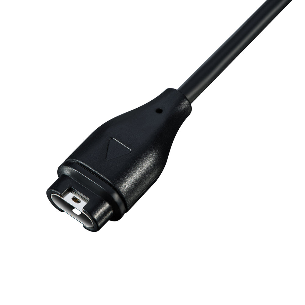 Techsuit TGC1 ladekabel for Garmin Watch Fenix / vivoactive-serien, USB-A, Svart
