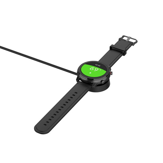 Ladekabel Techsuit THA1 for Amazfit Watch Series, USB-A, Svart