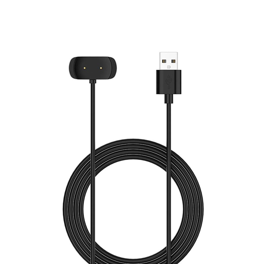 Techsuit THA6 ladekabel for Amazfit Watch Series, USB-A, Svart