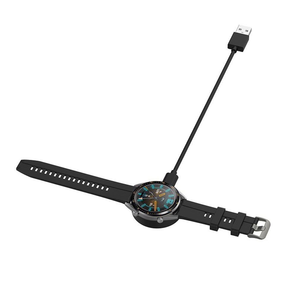 Ladekabel Techsuit THC3 for Honor Watch / Huawei Watch Series, USB-A, Svart