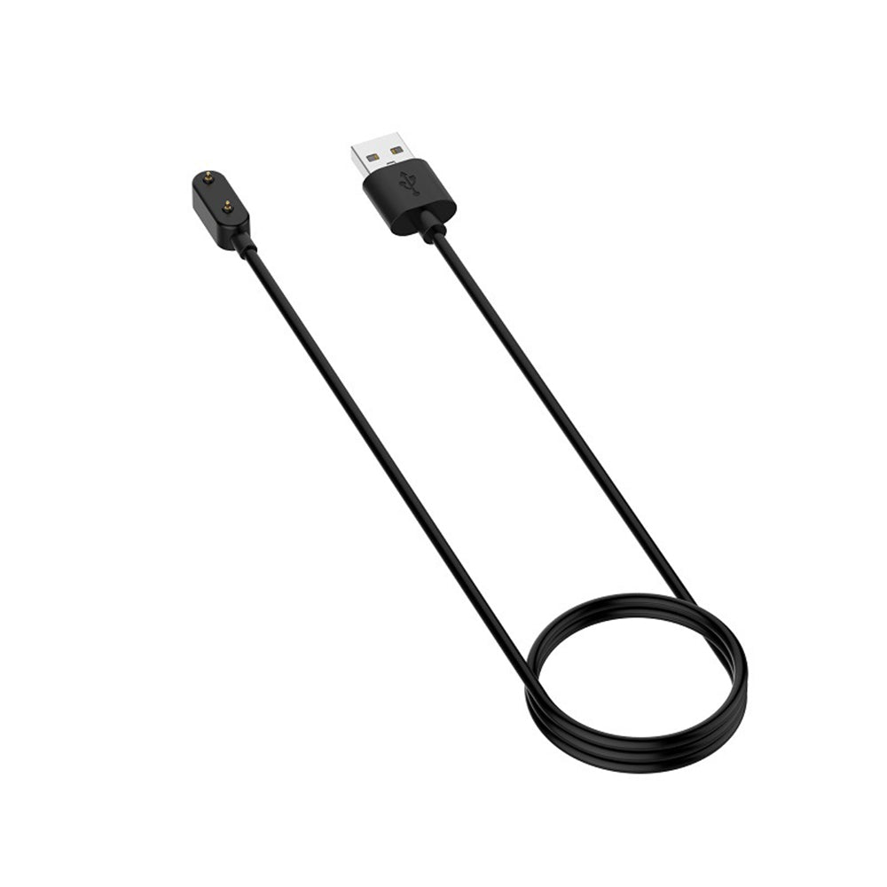 Techsuit THH1 ladekabel for Huawei Band / Honor Band / Oppo Watch Series, USB-A, Svart