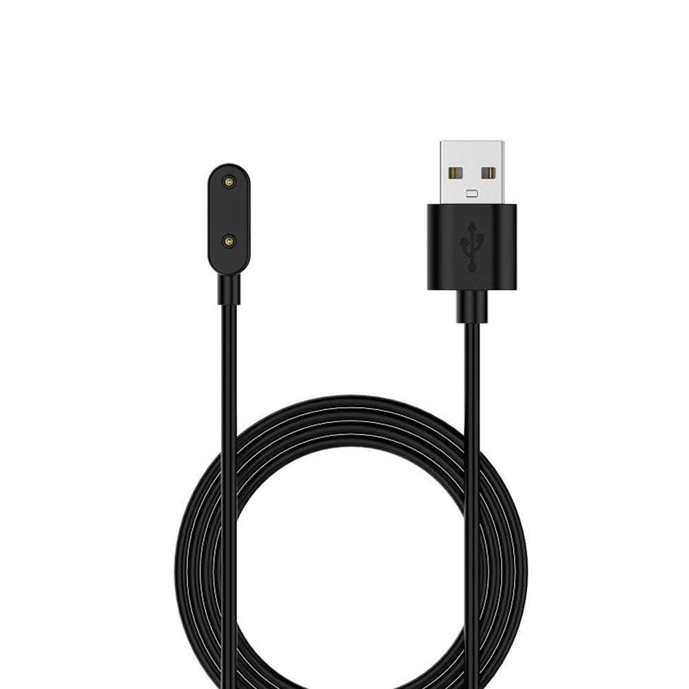 Techsuit THH1 ladekabel for Huawei Band / Honor Band / Oppo Watch Series, USB-A, Svart