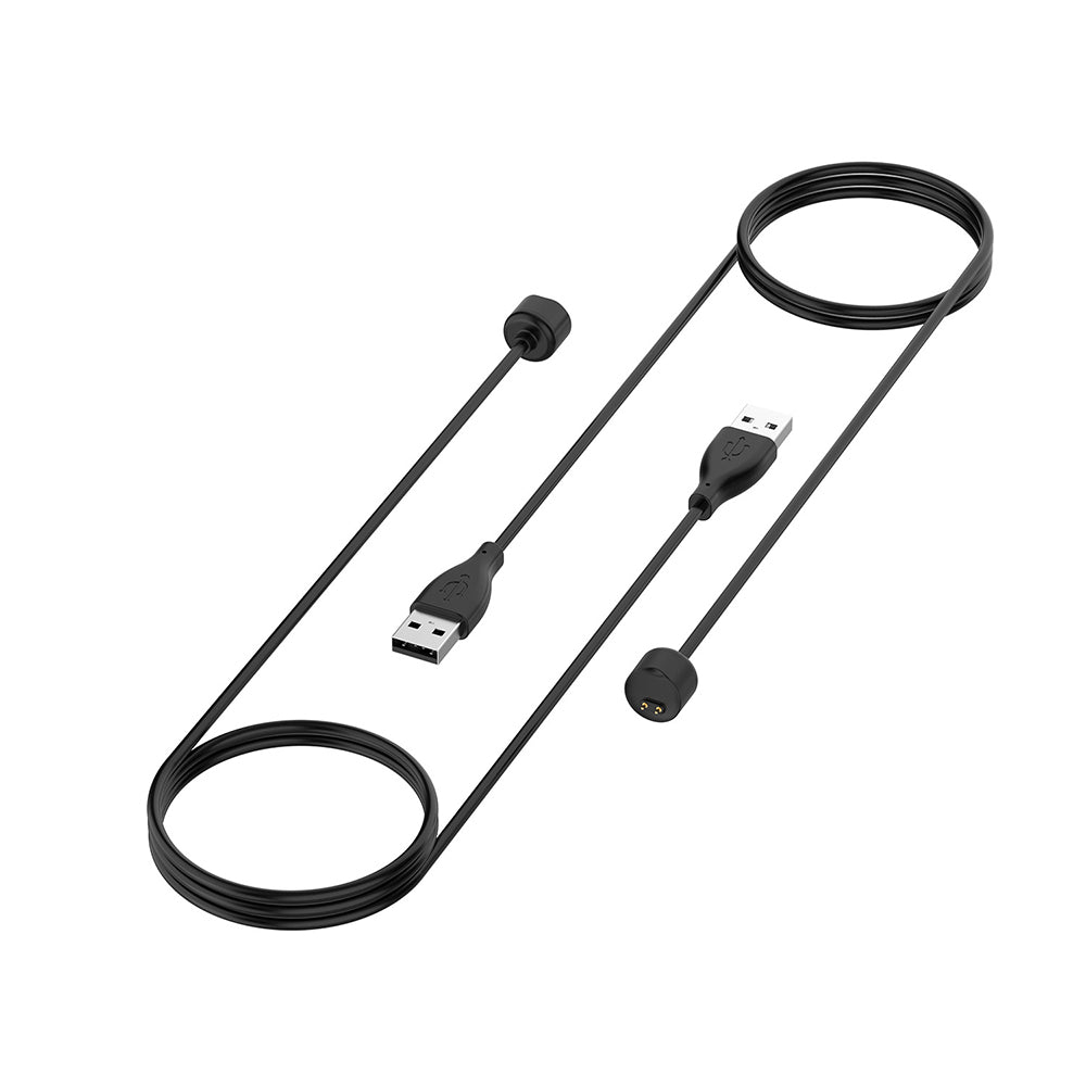 Techsuit TXC1 ladekabel for Xiaomi Smart Band 7 / 6 / 5, USB-A, Svart