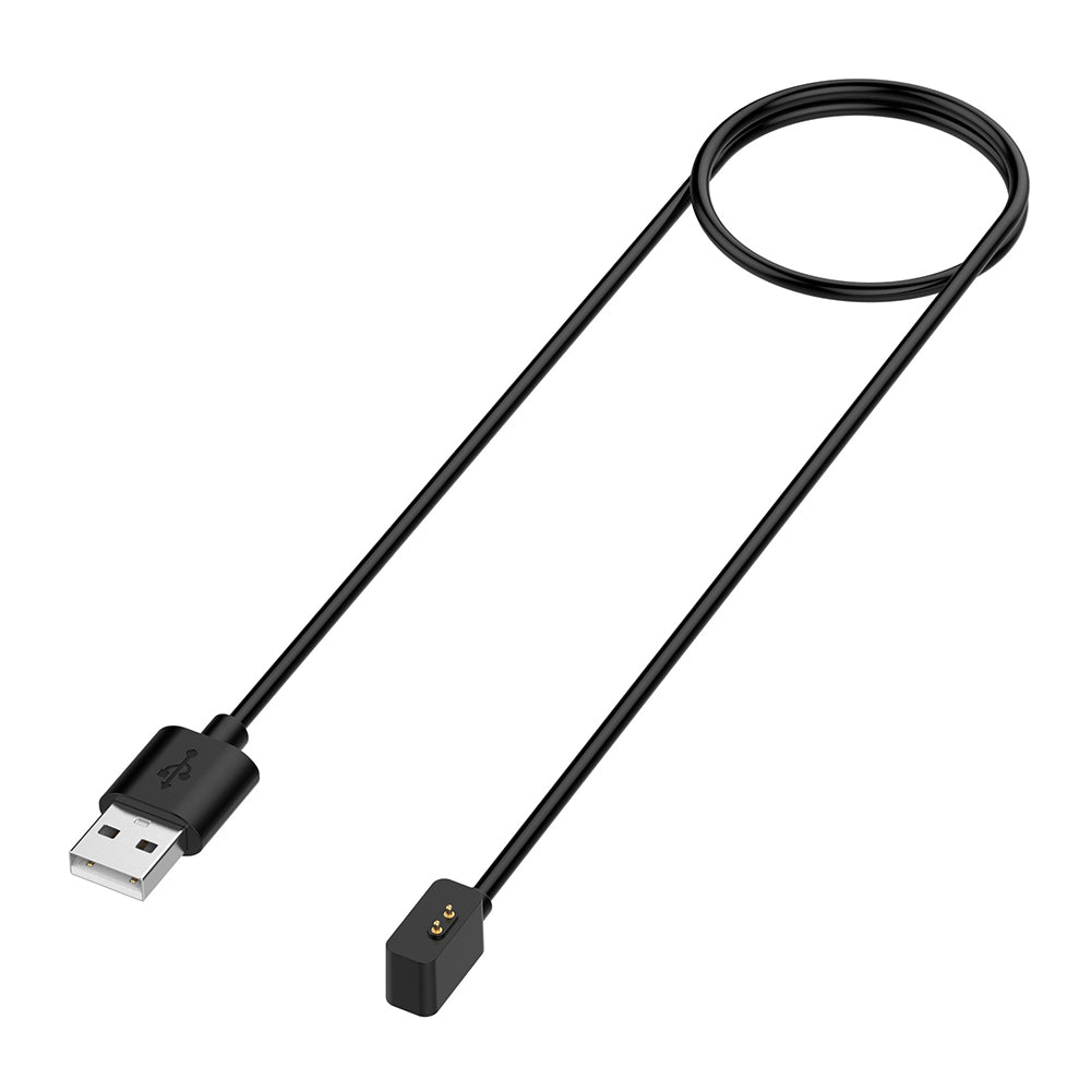 Techsuit TXC2 ladekabel for Xiaomi Smart Band 7 Pro / Redmi Watch 2 / Watch 2 Lite, USB-A, Svart