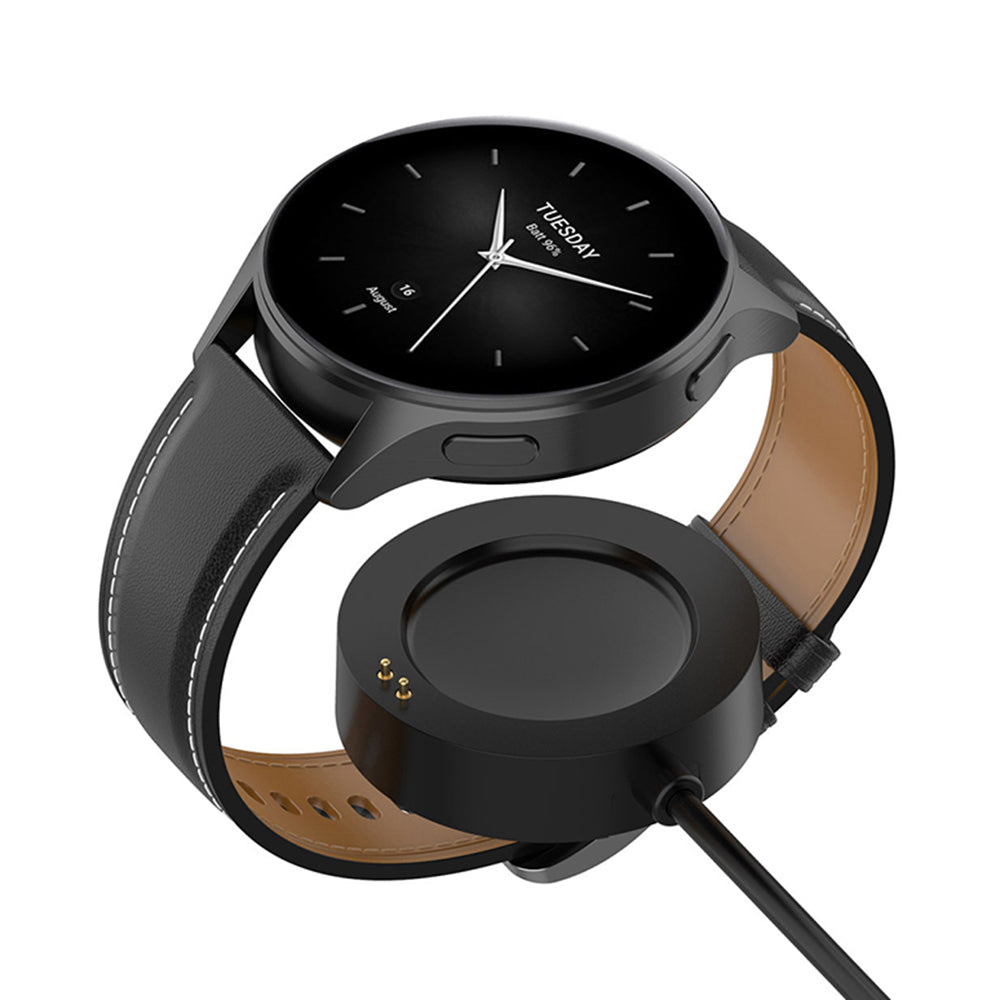 Ladekabel Techsuit TXC5 for Xiaomi Watch H1 / Watch 2 Pro / Watch S2, USB-A, Svart