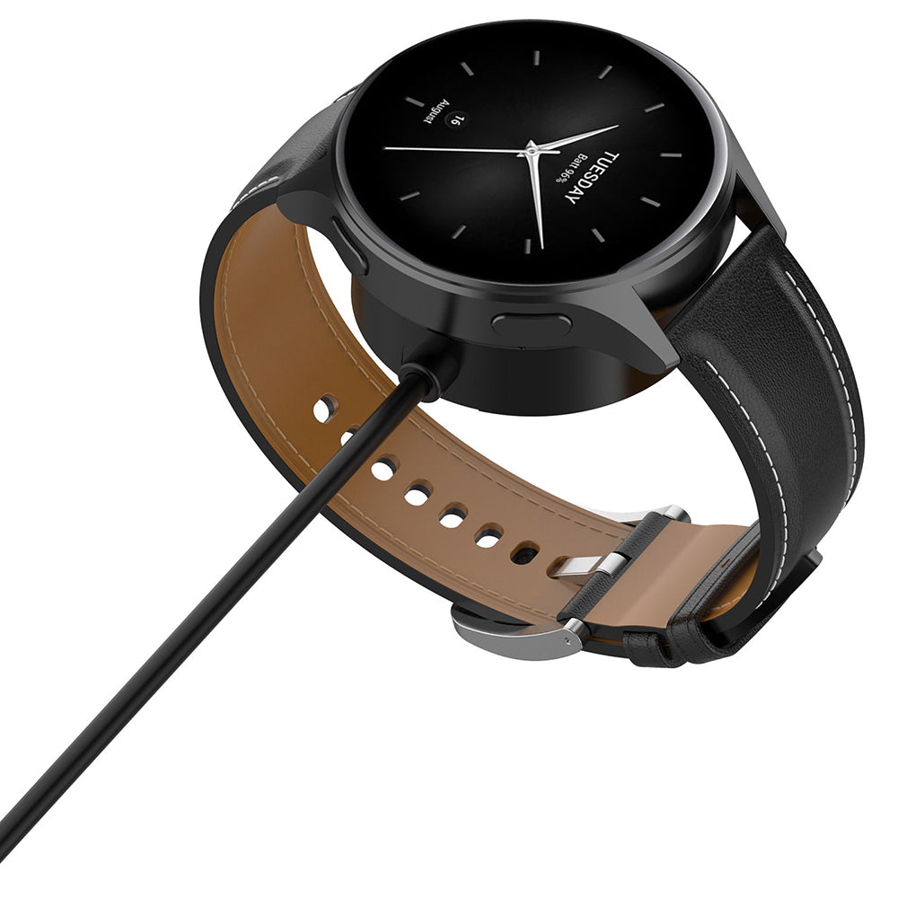 Ladekabel Techsuit TXC5 for Xiaomi Watch H1 / Watch 2 Pro / Watch S2, USB-A, Svart