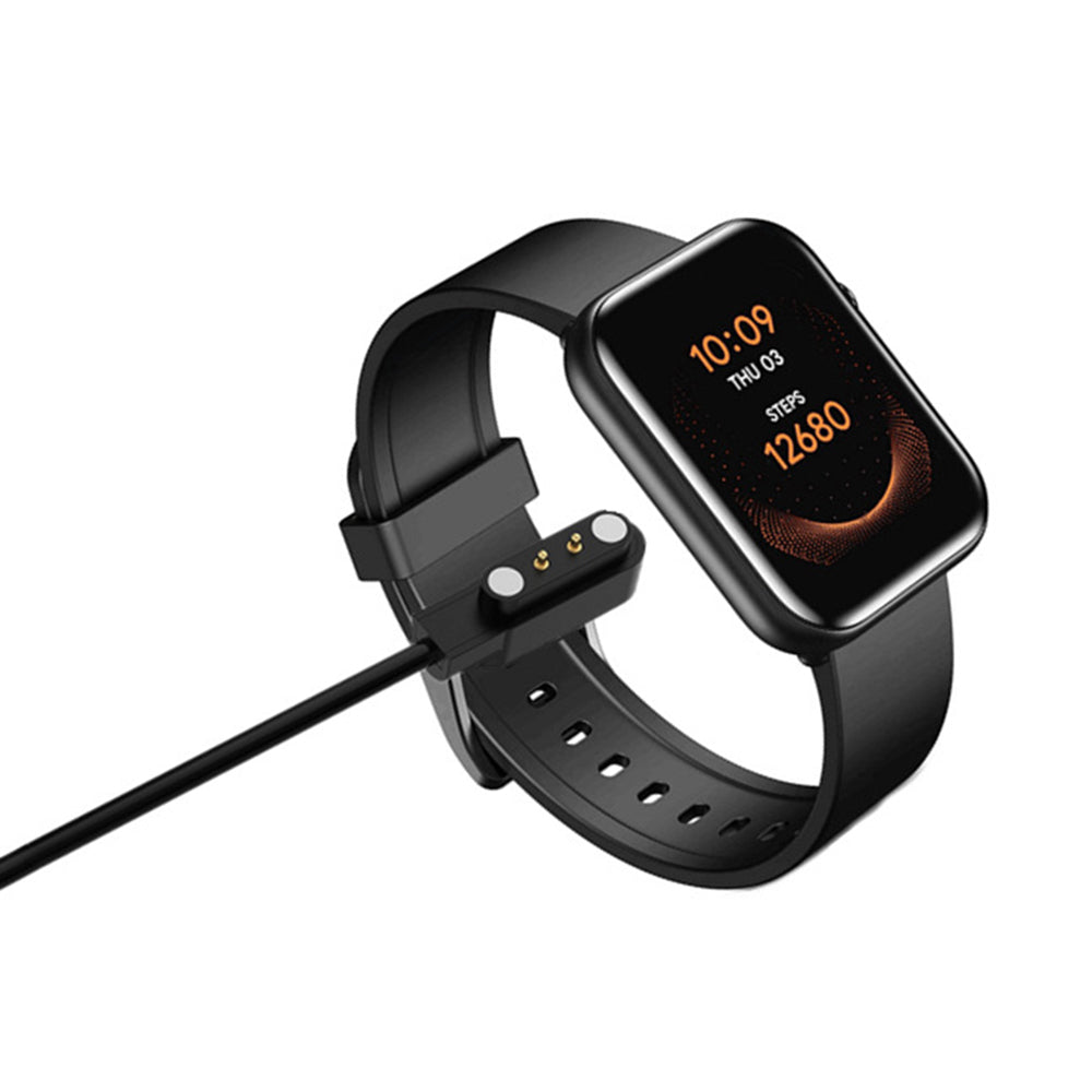 Techsuit TXC7 ladekabel for Nothing CMF Watch Pro / Pro 2, USB-A, Svart