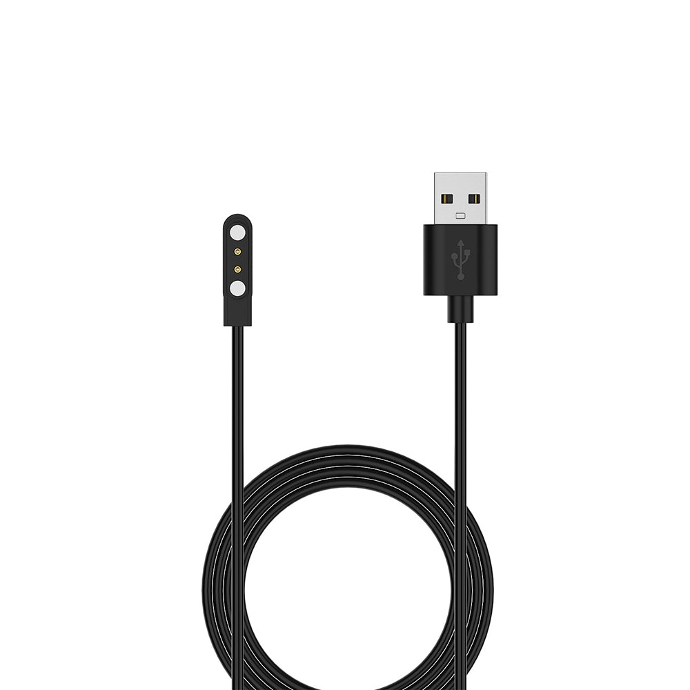 Techsuit TXC7 ladekabel for Nothing CMF Watch Pro / Pro 2, USB-A, Svart
