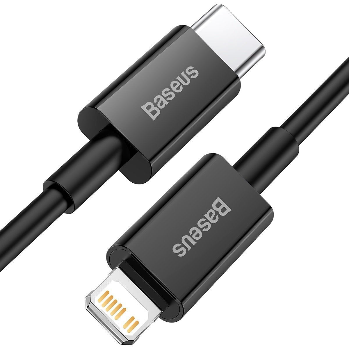 Baseus Superior Series USB-C - Lightning data- og ladekabel, 20 W, 2 m, svart CATLYS-C01