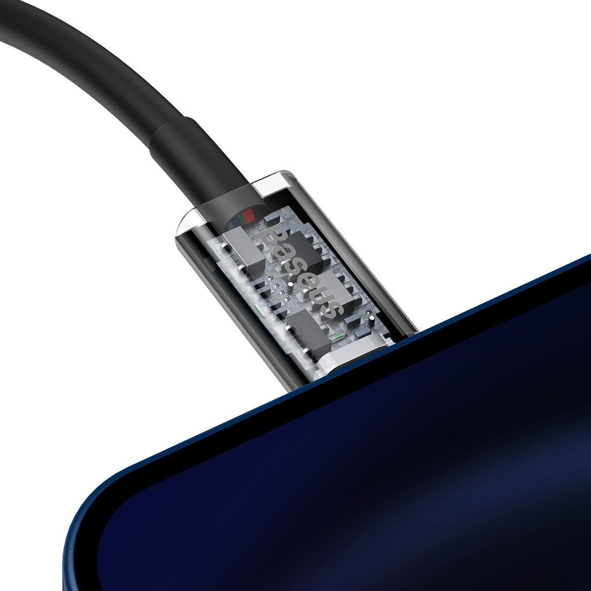 Baseus Superior Series USB-C - Lightning data- og ladekabel, 20 W, 2 m, svart CATLYS-C01