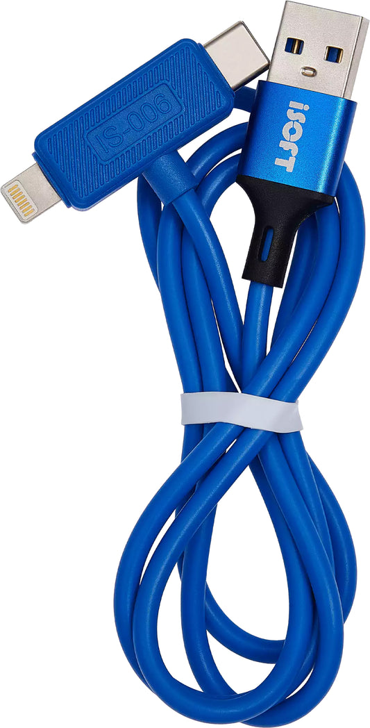 Lightning / USB-C-kabel iSOFT IS-006 Easy Restore Mode for Apple iPhone-serien