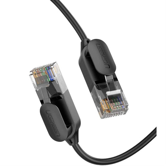 Nettverkskabel UGREEN NW122, UTP, Cat6A, 1m, Svart