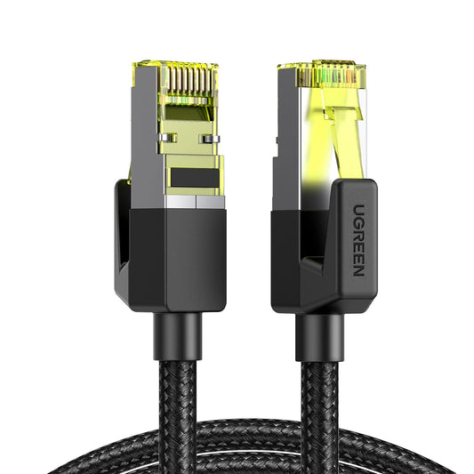 UGREEN nettverkskabel NW150, UTP, Cat7, 2 m, svart
