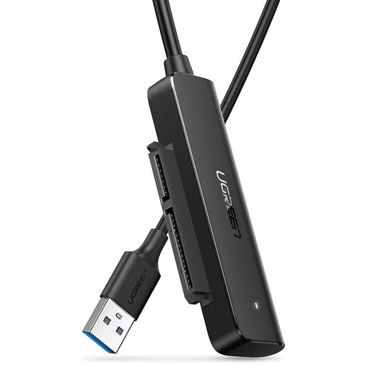 Kabel UGREEN CM321, USB-A 3.0 - SATA 2,5 tommer, 0,5 m, svart