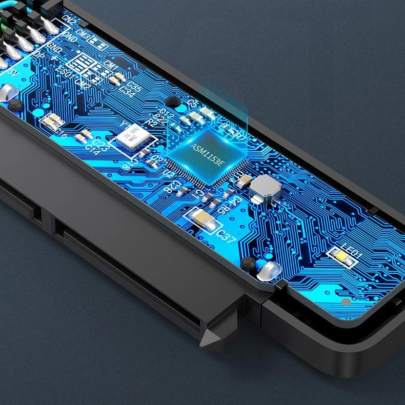 UGREEN CM321 SATA-kabel, USB-A 3.0 - SATA 2.5 tommer, 0.5m, Svart