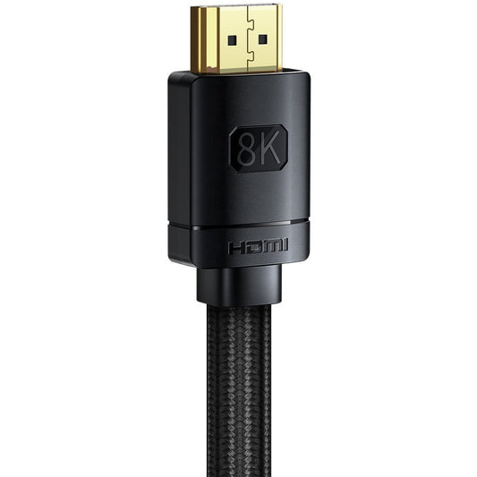 Baseus High Definition videokabel, HDMI - HDMI, 8K, 2m, Svart CAKGQ-K01