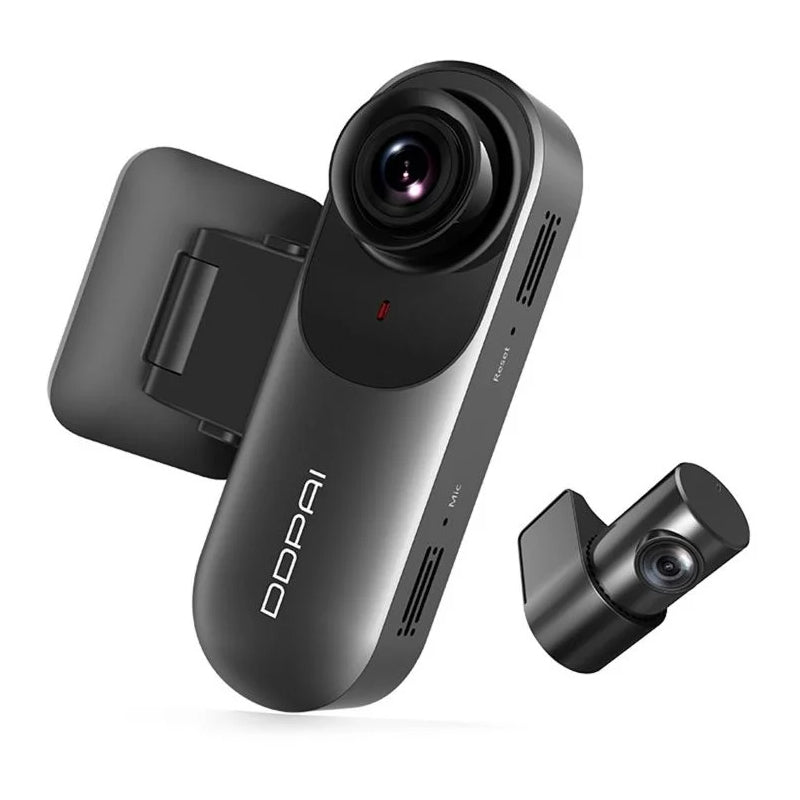 Bilfront- og bakovervognkamera DDPAI mola N3 Pro 2026, 1600P, Wi-Fi