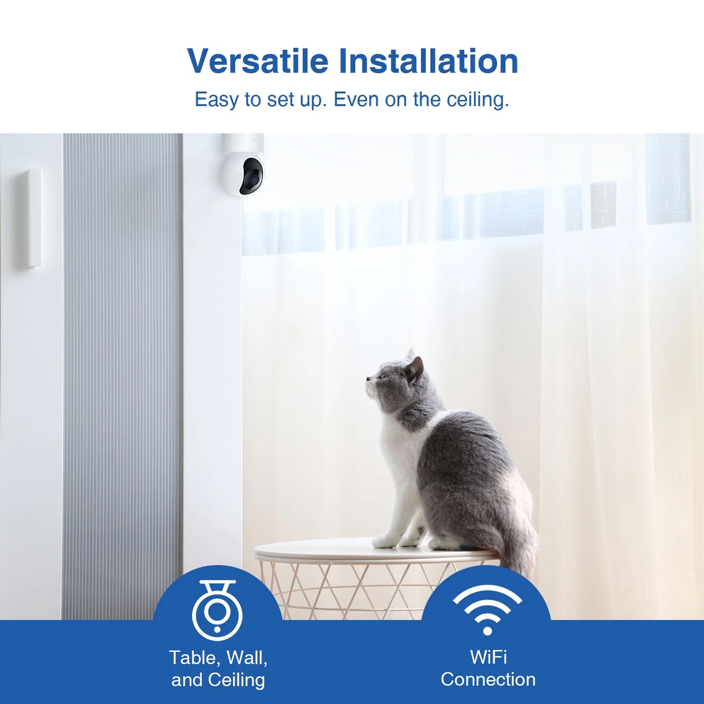 Overvåkningskamera iMILAB C21 MI, Wi-Fi, 2.5K, Innendørs