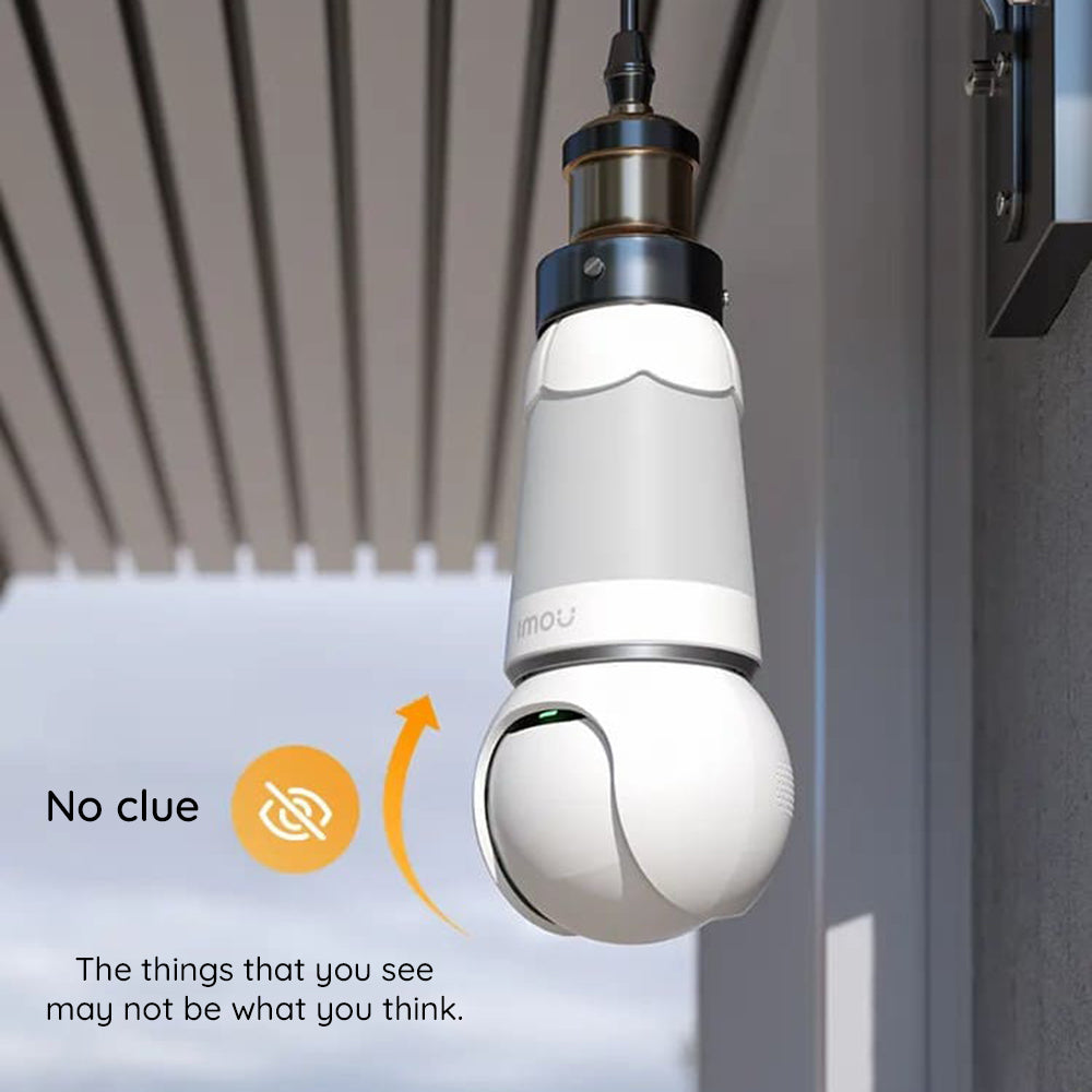 Imou Bulb overvåkningskamera, Wi-Fi, 2K, innendørs IPC-S6DP-5M0WEB-E27