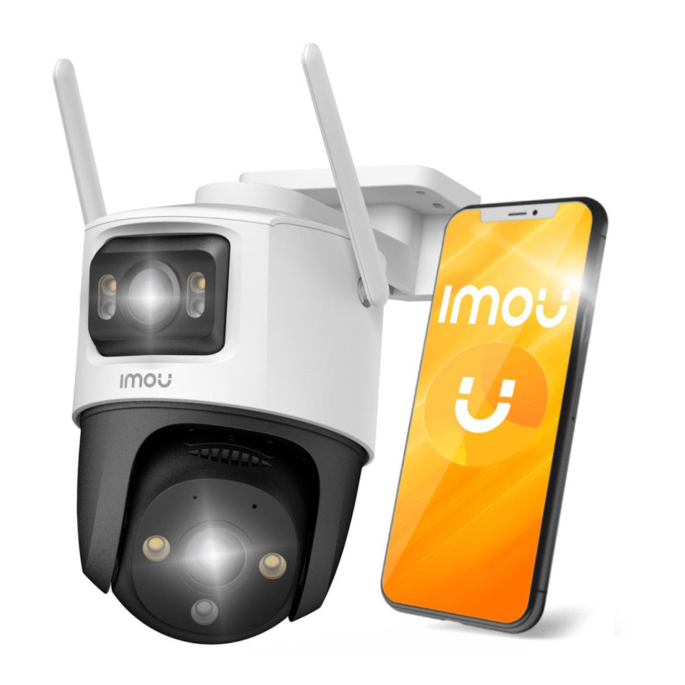 Imou Cruiser Dual overvåkingskamera, Wi-Fi, 2.8K + 2K, IP66, utendørs IPC-S7XP-8M0WED-0360B