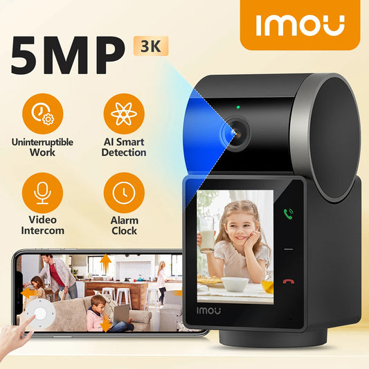 Imou Rex VT Pro overvåkningskamera, Wi-Fi, 3K, innendørs IPC-S2VBP-5M0WR