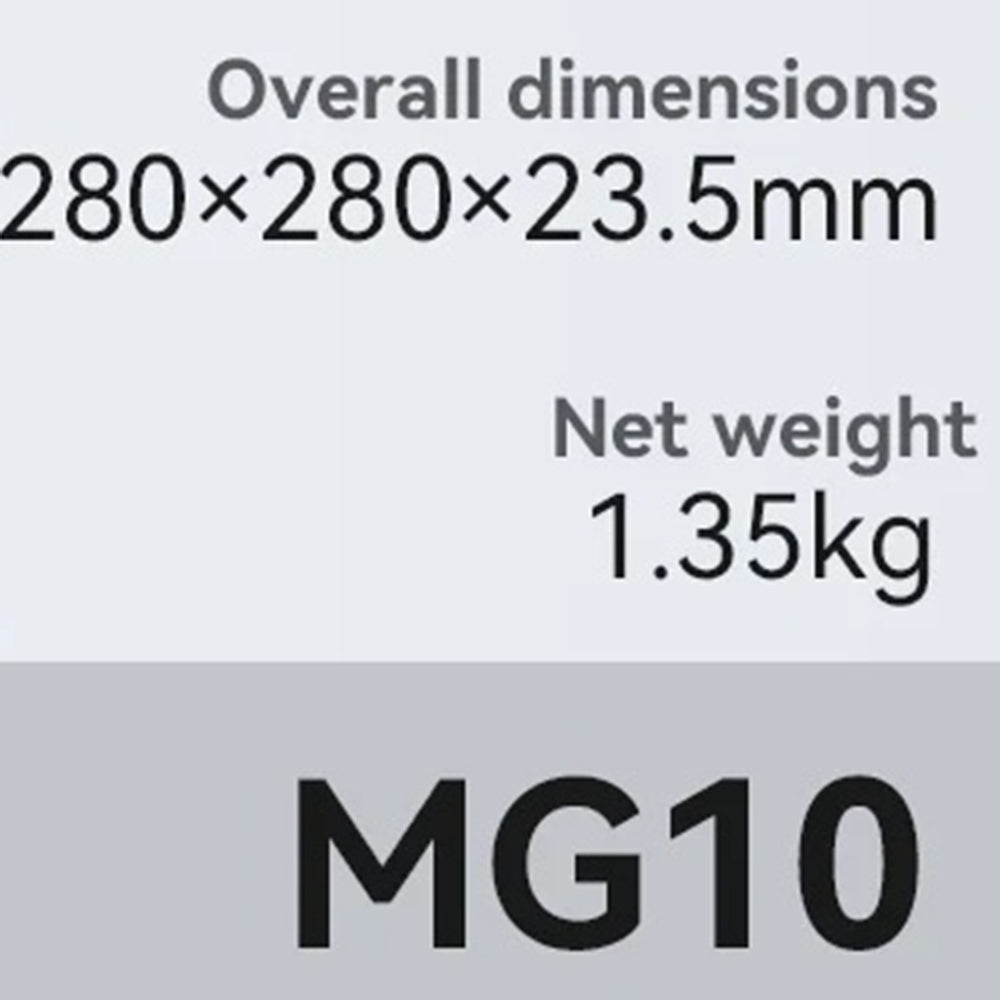 Digitalvekt Yesido MG10, Svart