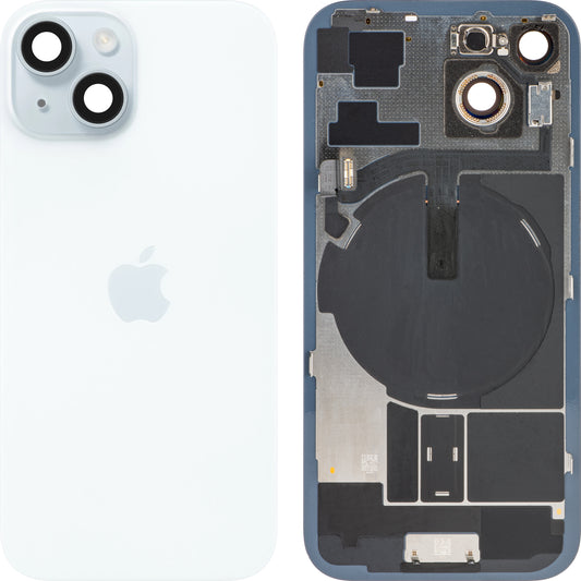 Batterideksel Apple iPhone 15, blå, Swap