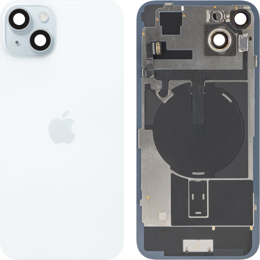 Batterideksel Apple iPhone 15 Plus, blå, Swap