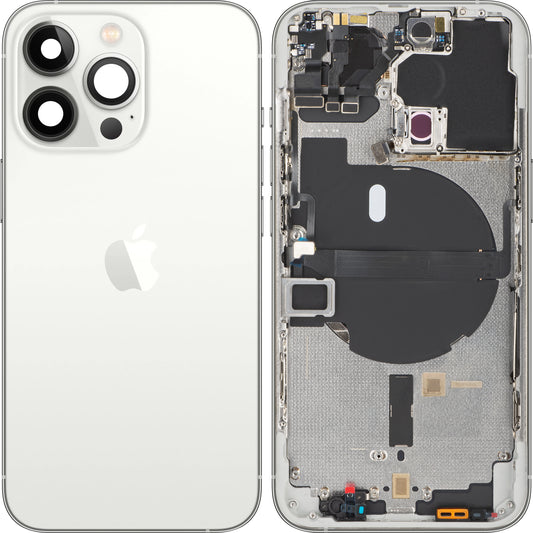 Apple iPhone 13 Pro batterideksel, med mellomdeksel, sølv, Swap
