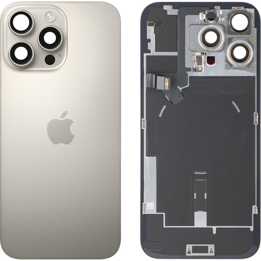 Batterideksel Apple iPhone 16 Pro Max, Beige (Natural Titanium), Swap