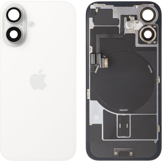 Batterideksel Apple iPhone 16, Hvit, Bytte