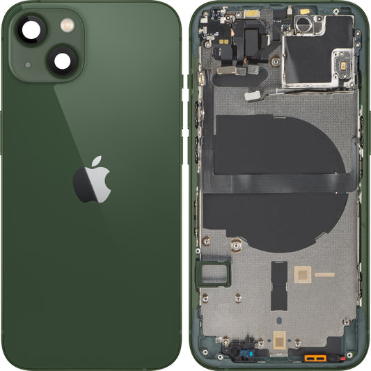 Batterideksel Apple iPhone 13, Med Midtramme, Grønn, Swap
