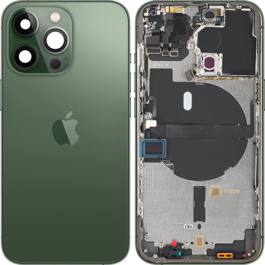 Batterideksel Apple iPhone 13 Pro, Med Midtramme, Grønn (Alpine Green), Swap