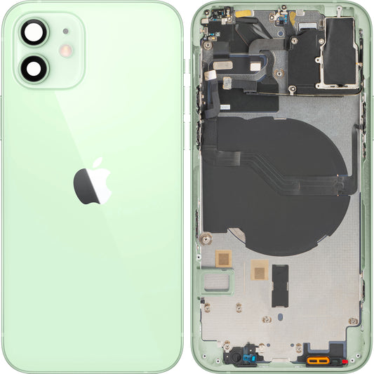 Batterideksel Apple iPhone 12, Med Midtramme, Grønn, Swap