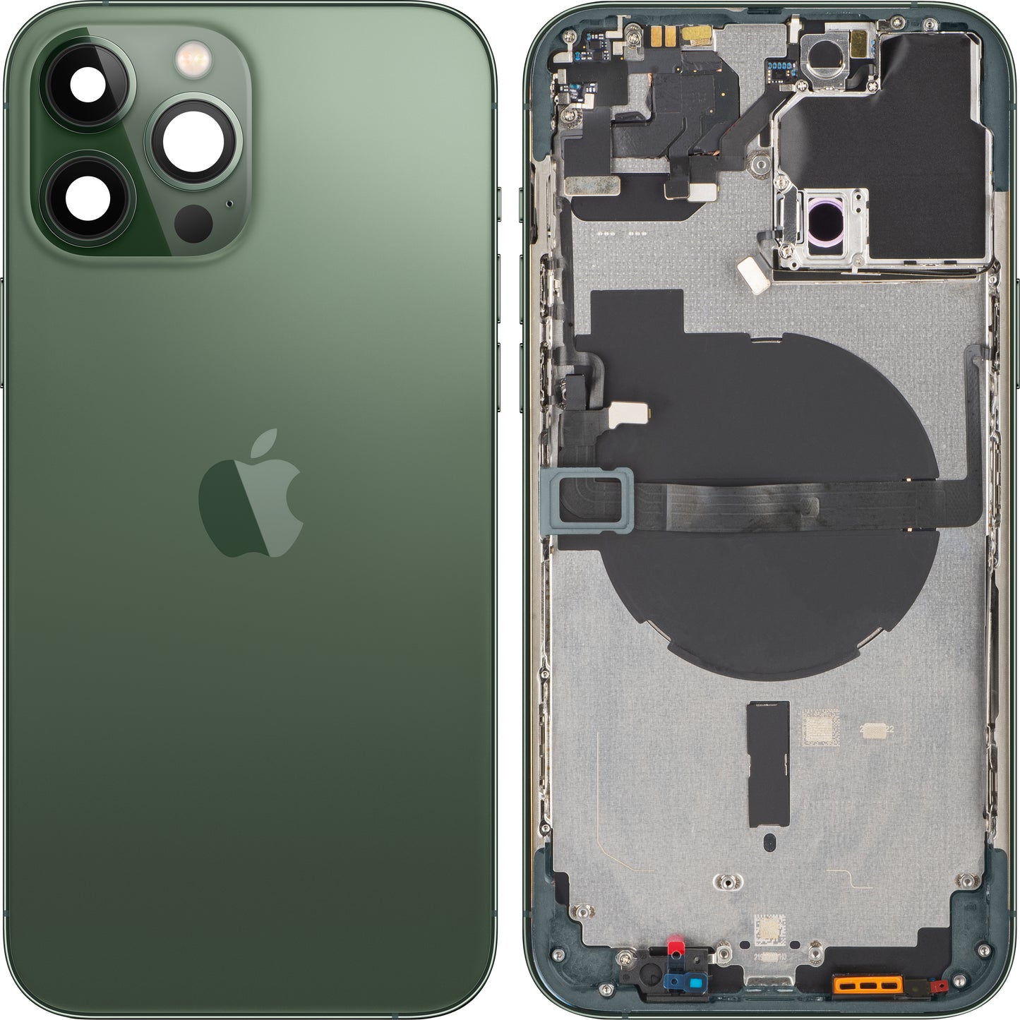 Batterideksel Apple iPhone 13 Pro Max, Med Midtramme, Grønn (Alpine Green), Swap
