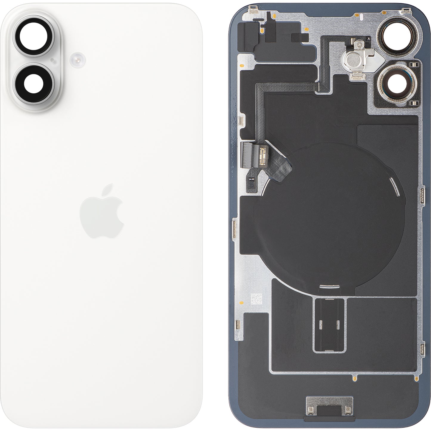 Batterideksel Apple iPhone 16 Plus, Hvit, Bytte