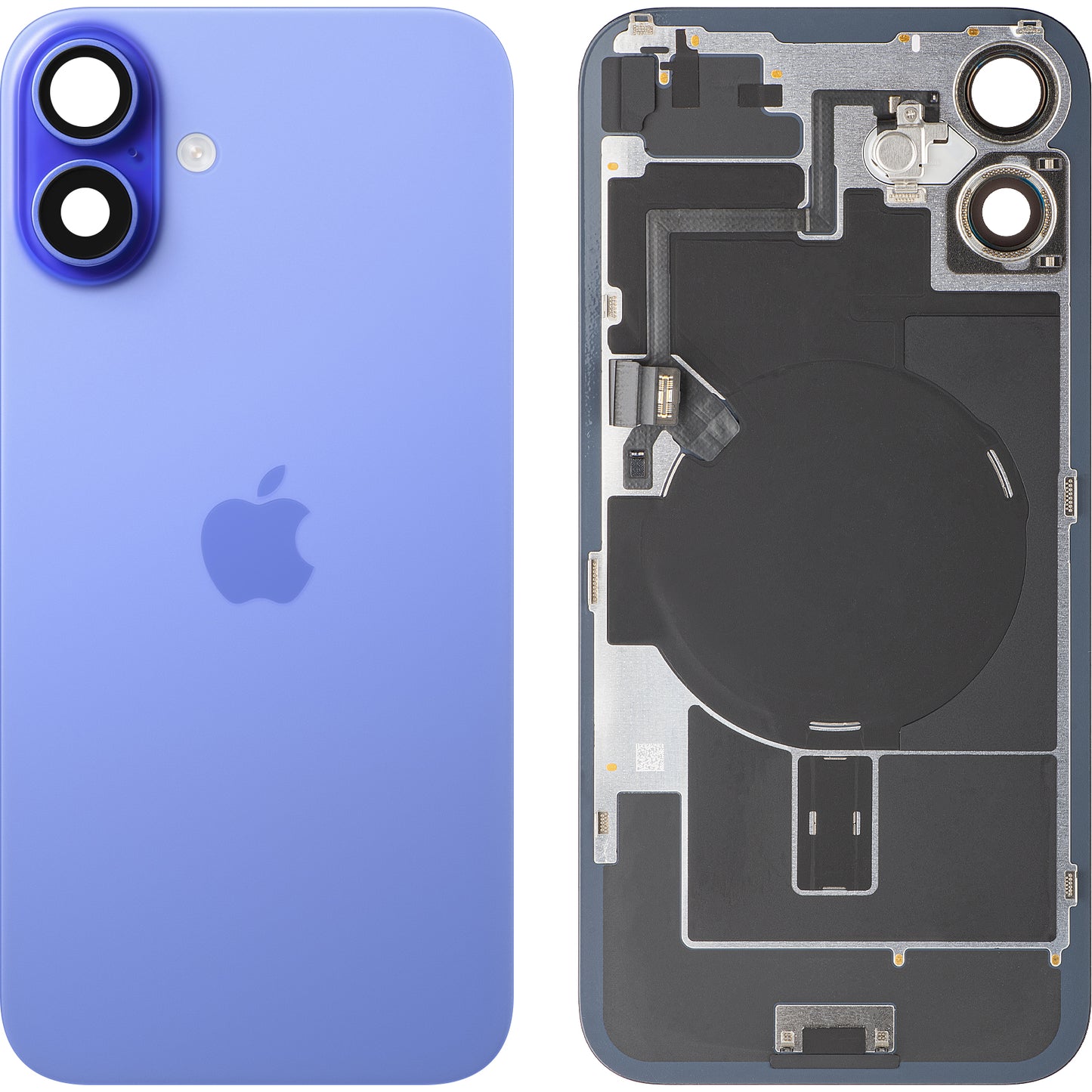 Batterideksel Apple iPhone 16 Plus, Blå (Ultramarin), Swap